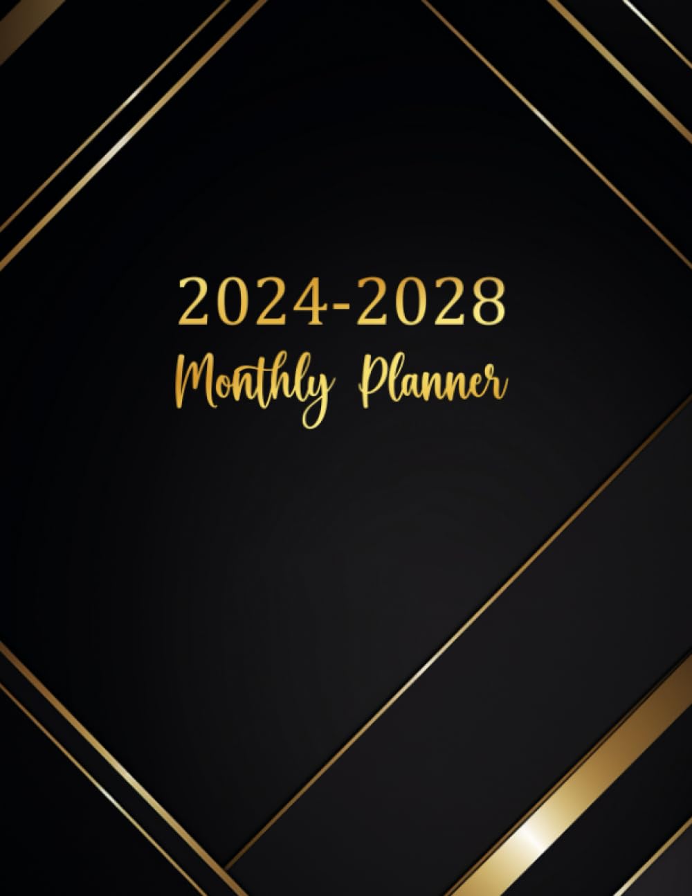 ler totalmente 2024-2028 Monthly Planner: 5 Year Calendar With Holidays, To-Do List, Notes, Birthday Log and More