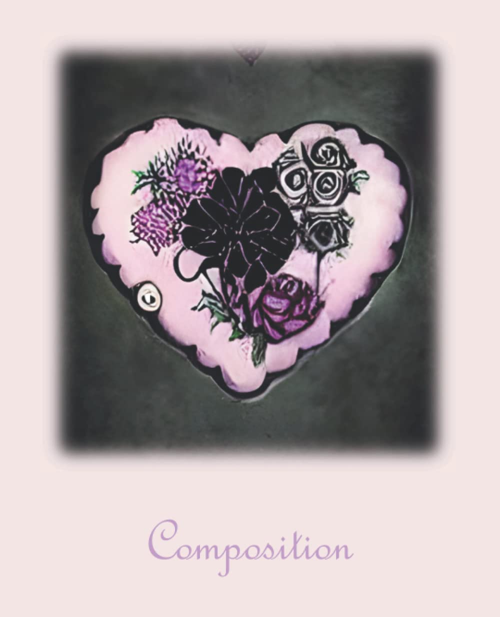 Composition: Pastel hearts and flowers Composition Notebook, Wide Ruled Composition Notebook, 120 Pages, Lined Paper, 7.5 X 9.25" (Composition Notebooks) baixar o livro de graça