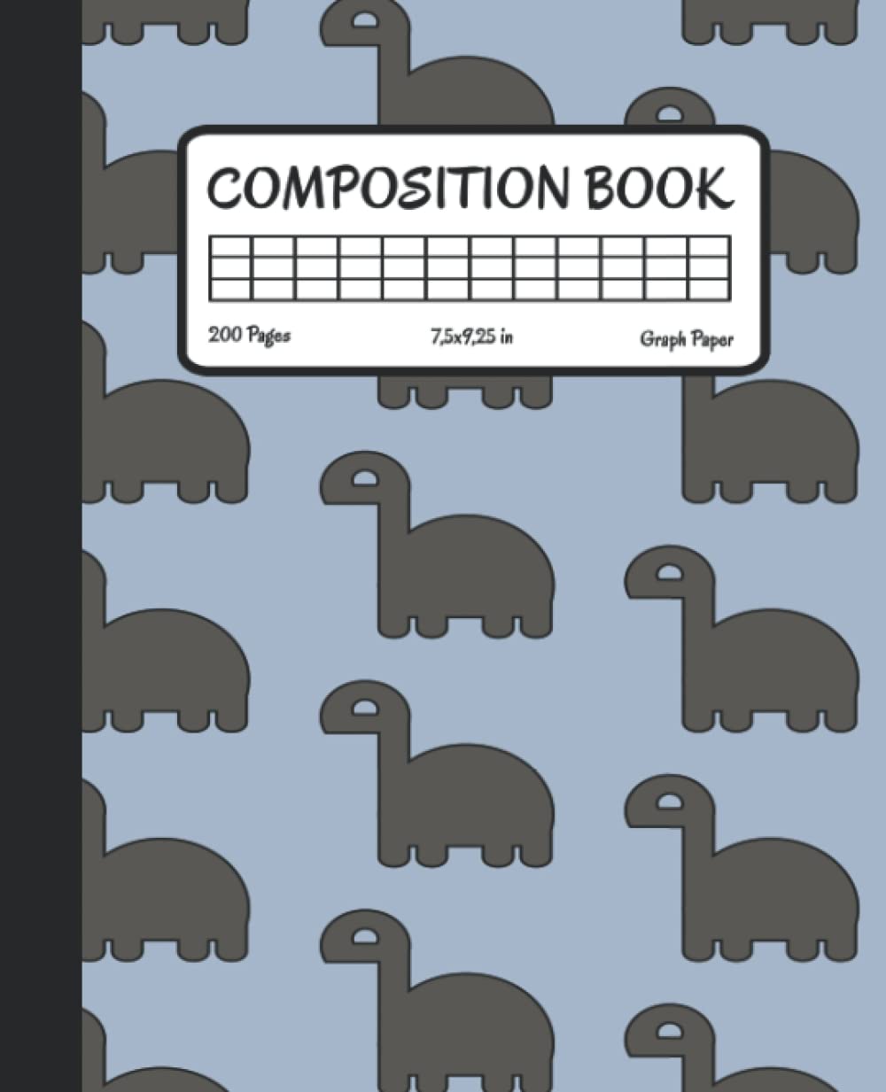 capítulo por capítulo baixar Dinosaur Graph Paper Composition Notebook: Cute Dinosaur Quad Ruled Paper Science & Math Graphing Notebook, 7.5 x 9.25" 200 pages, for KIDS, school, work or at home