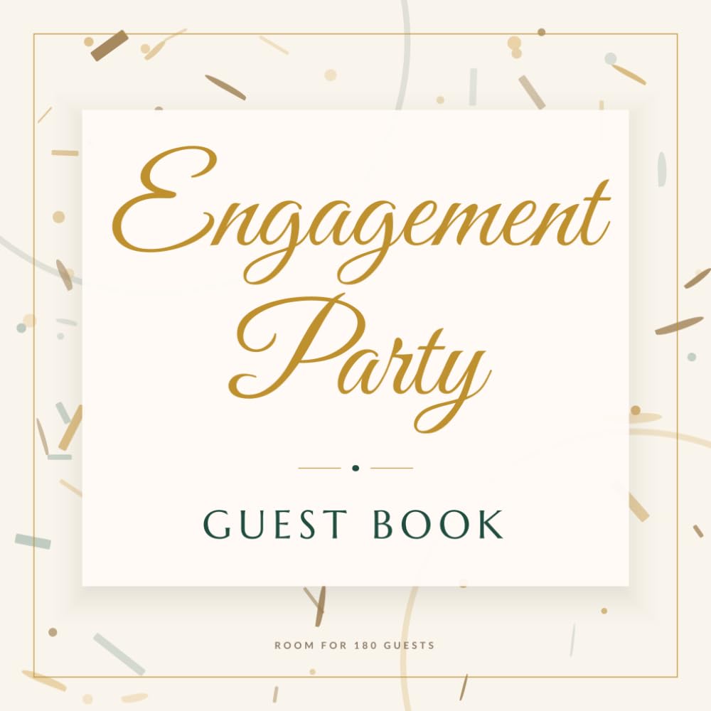 Engagement Party Guest Book: Sign-In Keepsake for an Engagement Celebration: Messages, Well Wishes and Memories from Family and Friends baixar livro de graça