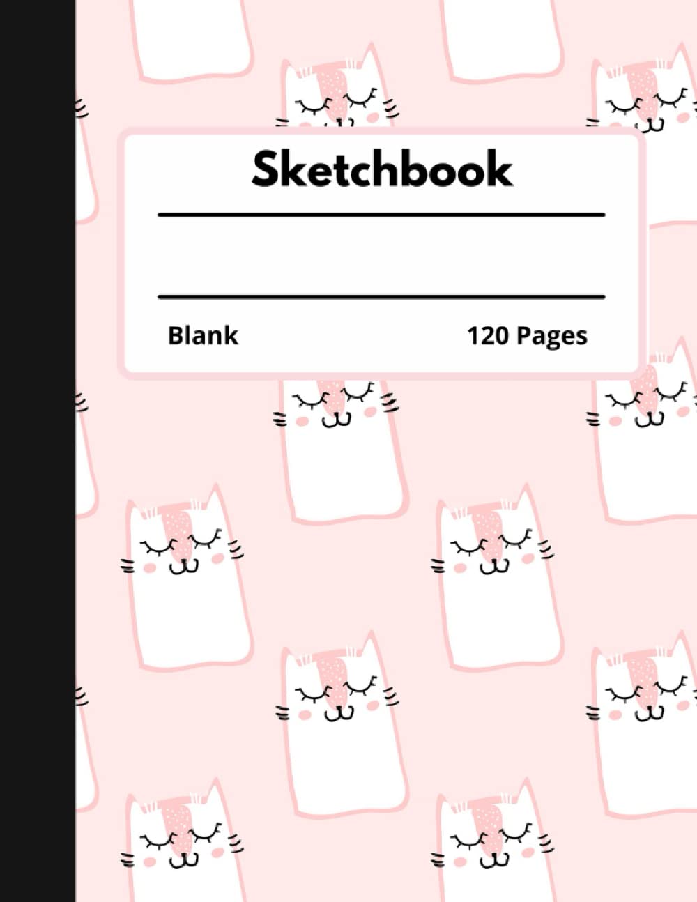 Sketchbook cute cat: Notebook with cute cat design large, 8.5x11, 120 pages, for drawing, Paperback book for women, men and children baixar o livro de graça