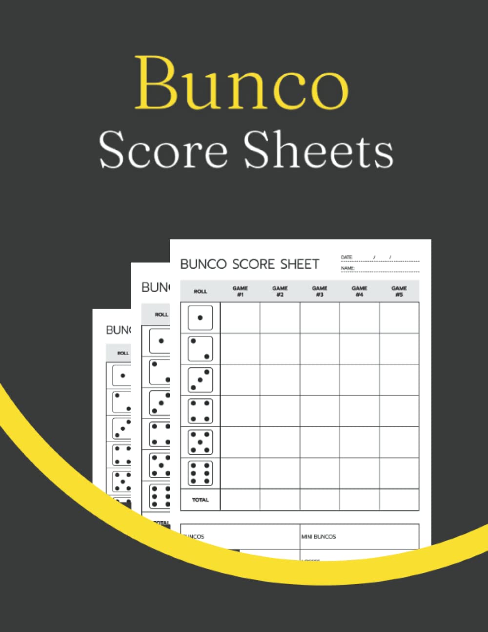 Bunco Score Sheets: 120 Score Pads For Bunco Dice Game, Score Keeping Book for Bunco Lovers and Players (8.5x 11")inches. baixar livro de graça