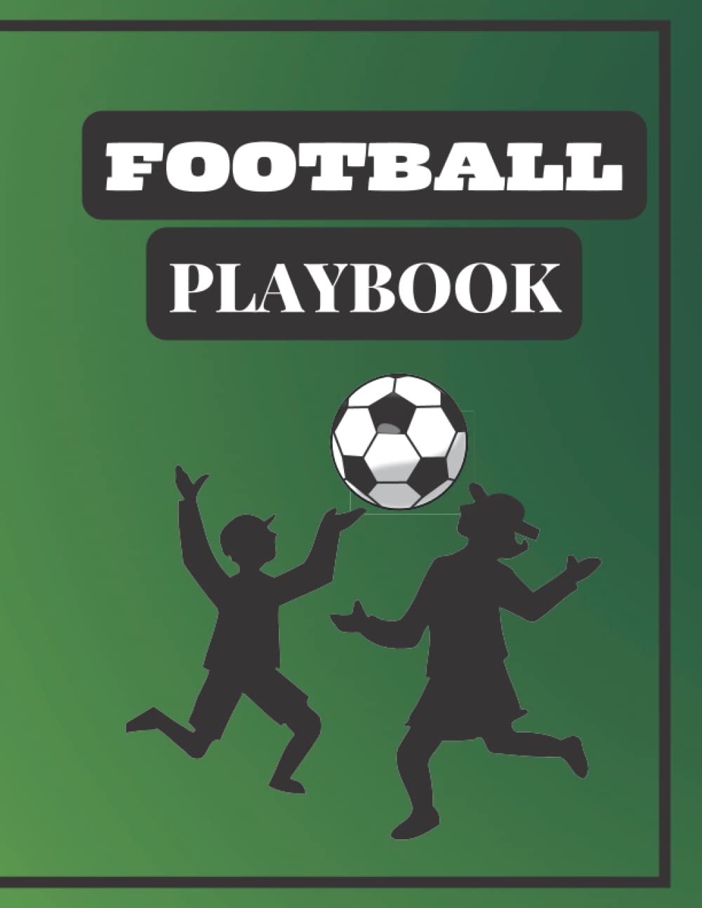 ler totalmente Football Playbook: A 120 Page Football Coach Notebook with Blank Field Diagrams for Drawing up Plays, Creating Drills, Writing Notes and Scouting