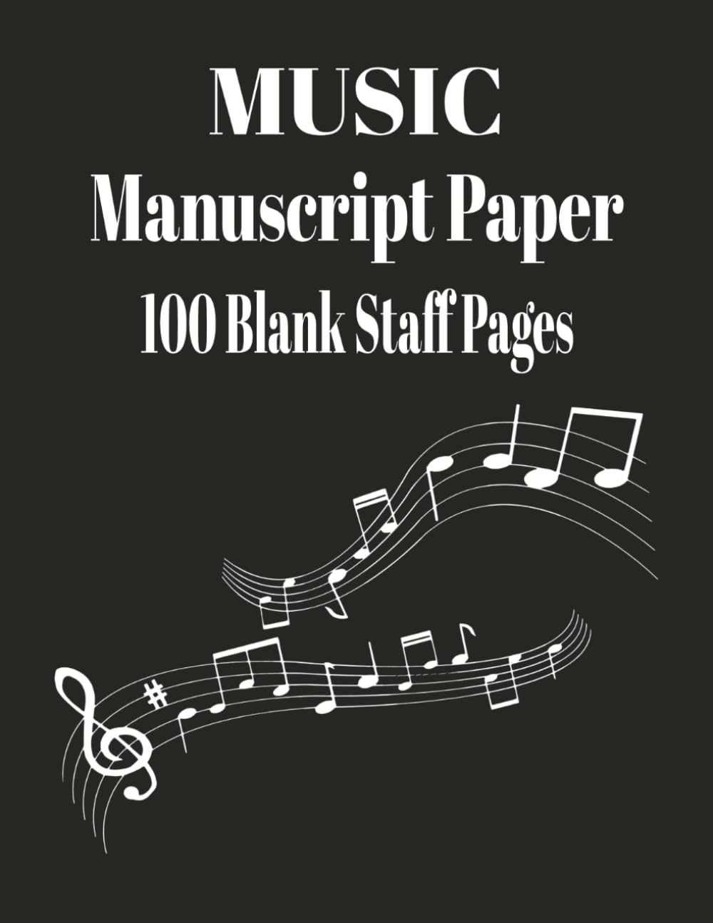 ler totalmente Music Manuscript Paper: Blank Sheet Music Notebook | Staff Paper Notebook | Staff Manuscript Pad | 100 pages | 8.5x11 inches