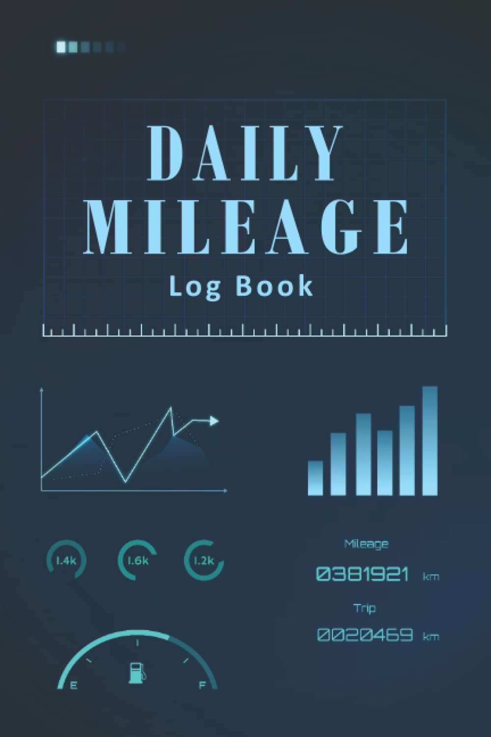 ler totalmente Daily Mileage log book: Daily Car Tracker for Business Auto Driving Record Books for Taxes Vehicle Expense | Log More Than 2500 Trips | Auto Mileage... simple mileage log book for Daily Taxes trips