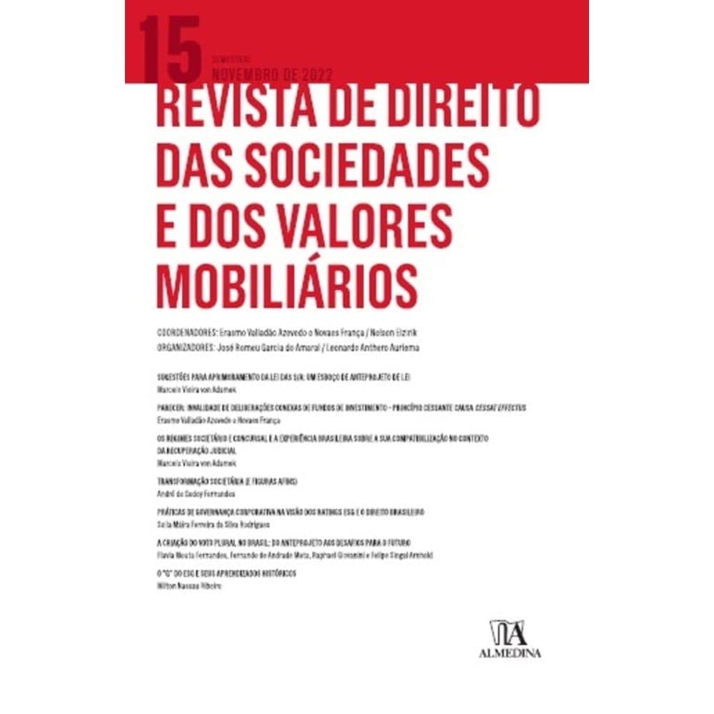 capítulo por capítulo baixar Revista de Direito das Sociedades e dos Valores Mobiliários