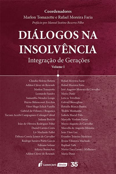 Diálogos na Insolvência: Integração de Gerações - Volume 1 - 2024 baixar o livro de graça