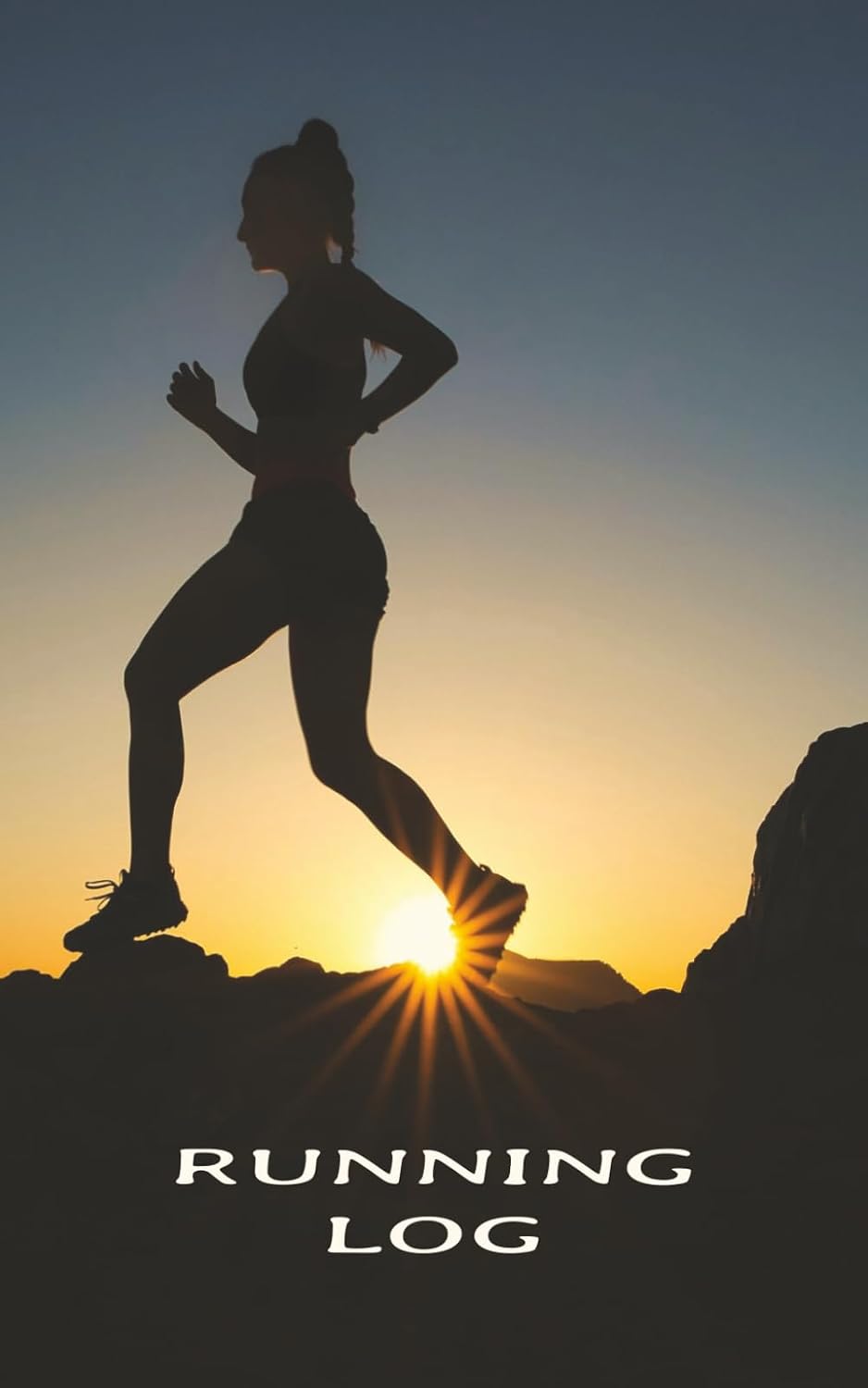 RUNNING LOG: Track every Run, every Jogs, Record your Distance, Time, Heart rate, Pace and more | 5 x 8 inchs 80 Pages