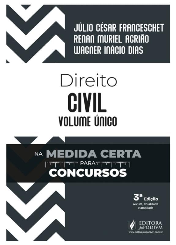 capítulo por capítulo baixar Direito Civil - Volume Único na Medida Certa para Concursos - 3ª Edição (2025)