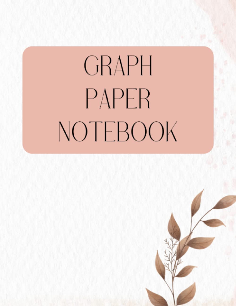 ler totalmente Boho Minimalistic Aesthetic Graph Paper Composition Notebook | 4x4 Grid Paper Quad Ruled Notebook for Math and Science | 150 Page 8.5 inch x 11 inch School Graph Notebook for Girls and Teens