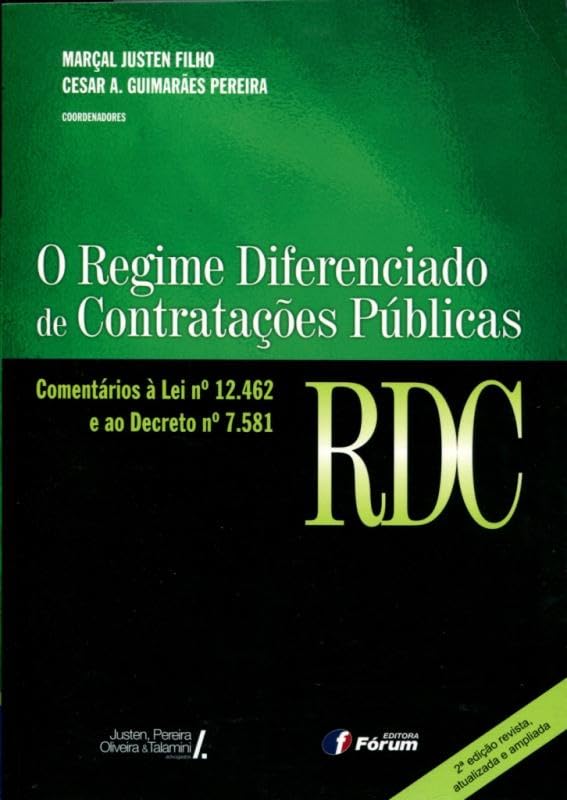 O regime diferenciado de contratações públicas - RDC baixar o livro de graça