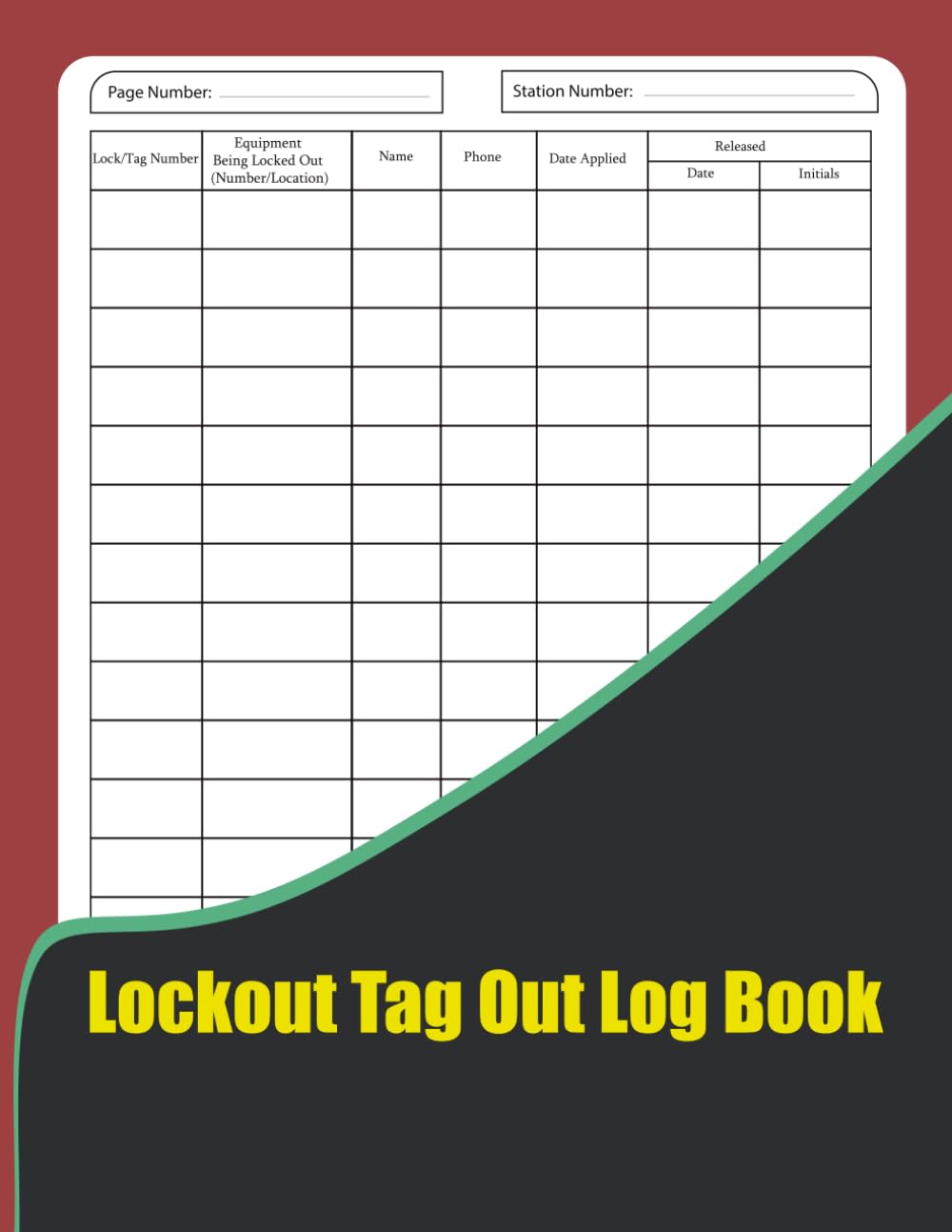 ler totalmente Lockout Tagout Logbook: Professional LOTO Safety Record Book for OSHA Compliance, Industrial Equipment Maintenance & Energy Isolation Tracking Log, 120 pages