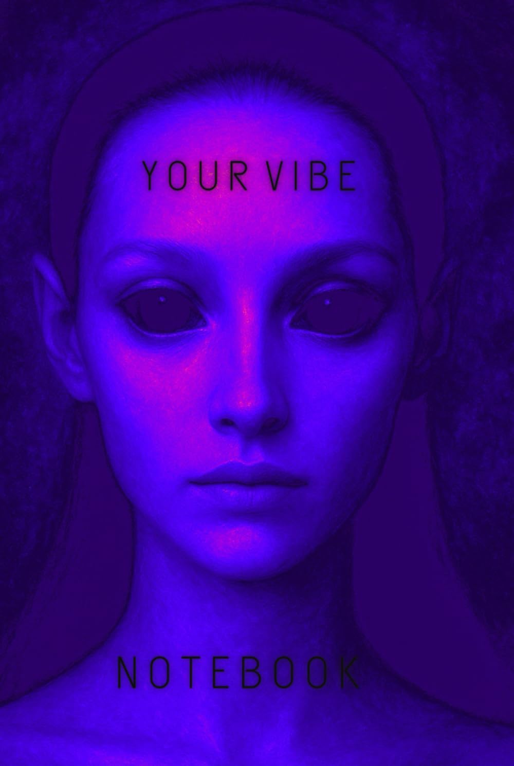 YOUR VIBE NOTEBOOK: A Cosmic Journey of Color, Light, and Inspiration — An Artistic Notebook for Creativity & Self-Expression