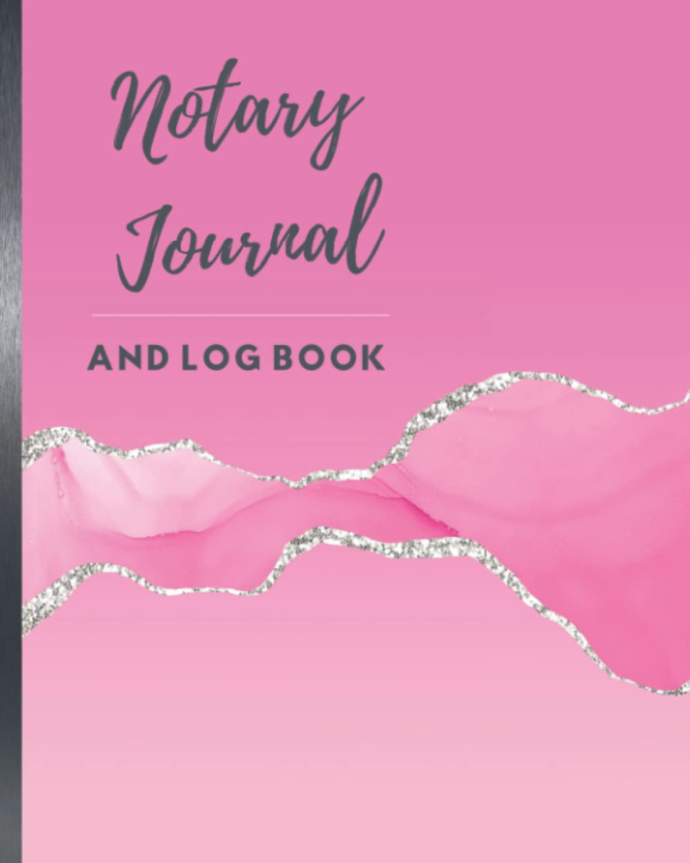 Notary Journal and Log Book: Official Notary Public Record Book - Pink & Silver Sparkly - 200 Entries baixar livro de graça