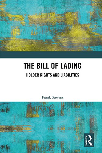 The Bill of Lading: Holder Rights and Liabilities (English Edition) baixar livro de graça