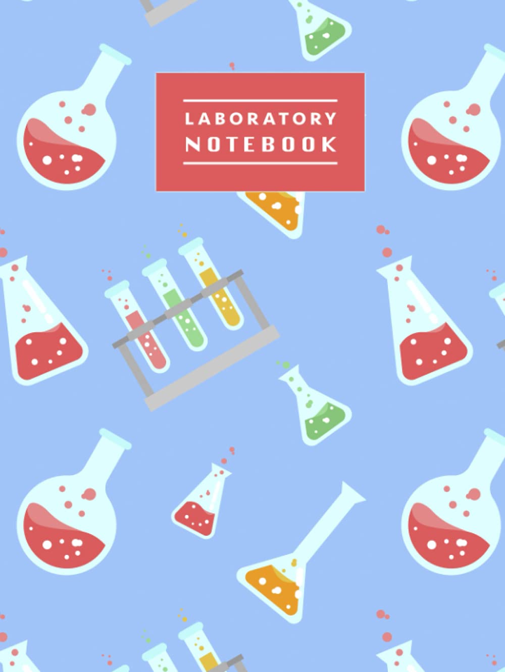 Laboratory notebook: Lab Research Notebook for Science Student, College, hypotheses, experiments, Quad Ruled (Volume 2)