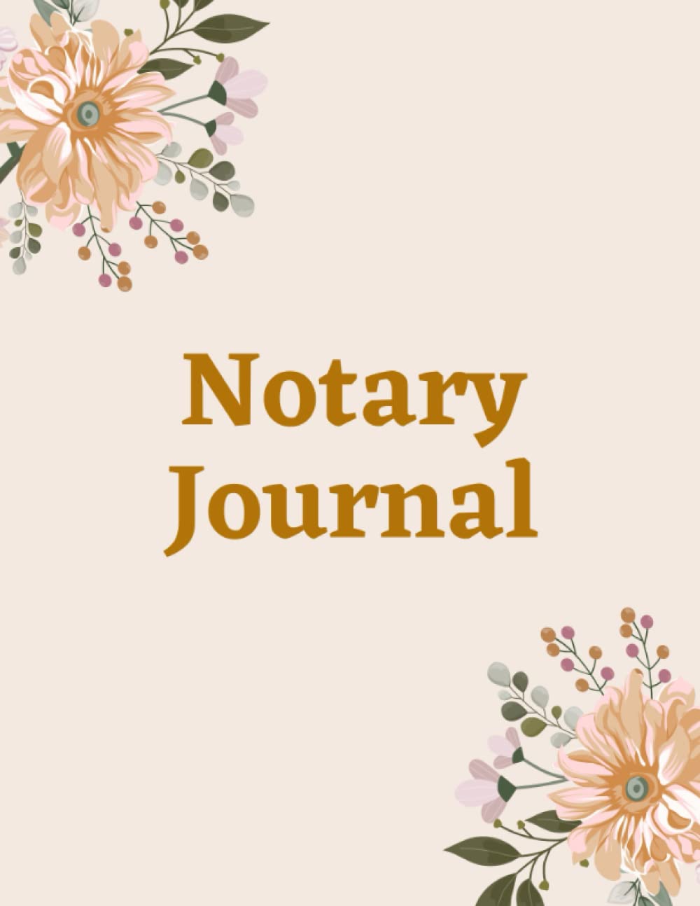 Notary Journal: Official Notary Log Book For Women To Record Notarial Acts 200 Entries, Pink Floral Cover baixar livro de graça