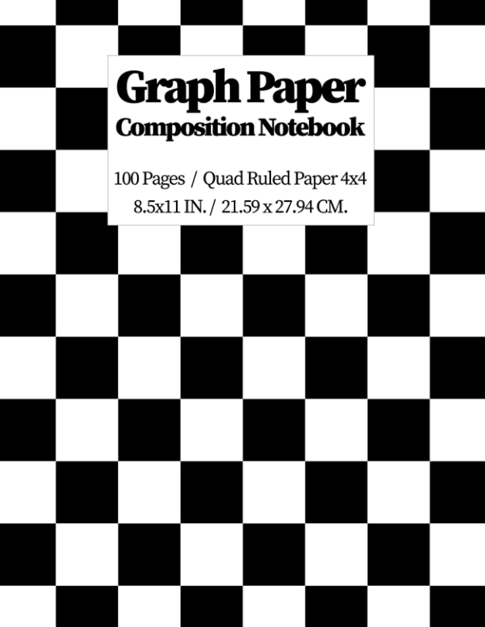 Graph Paper Composition Notebook: Graph Paper Composition Notebook Grid Paper, Quad Ruled 4 x 4 Paper, Large 8.5 x 11-inch Notebook With 100 Pages baixar o livro de graça