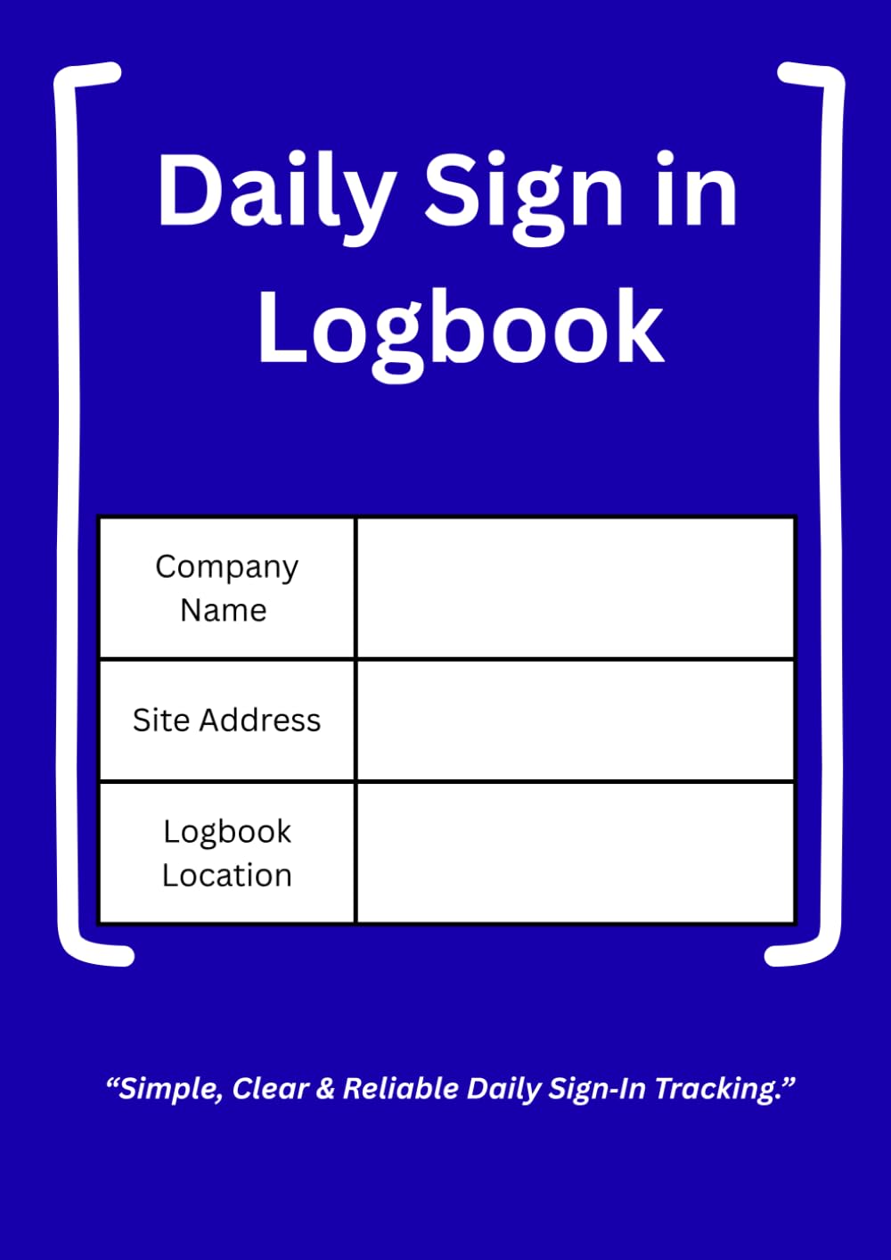 Daily Sign‑In Logbook: Visitor, Staff & Contractor Sign‑In Register for Tracking Names, Companies, Time In/Out & Vehicle Details: Professional... Schools, Warehouses, Clinics, Retail Premises baixar livro de graça