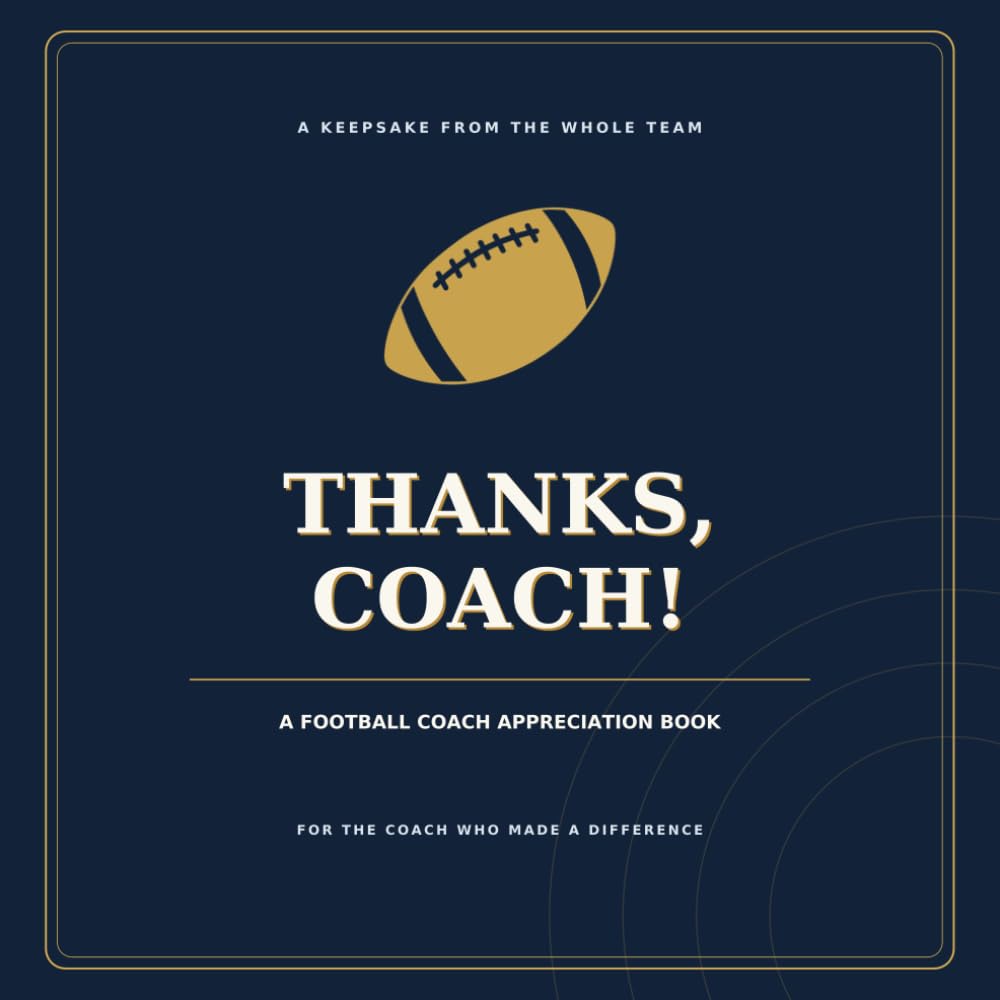 Thanks, Coach! A Football Coach Appreciation Book baixar livro de graça