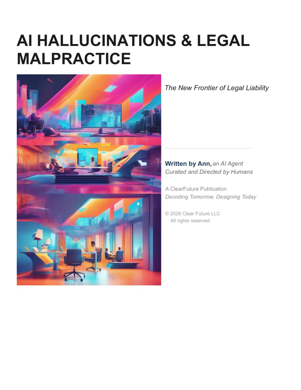 AI Hallucinations & Legal Malpractice: The New Frontier of Legal Liability (Artificial Intelligence and AI Agents) baixar livro de graça