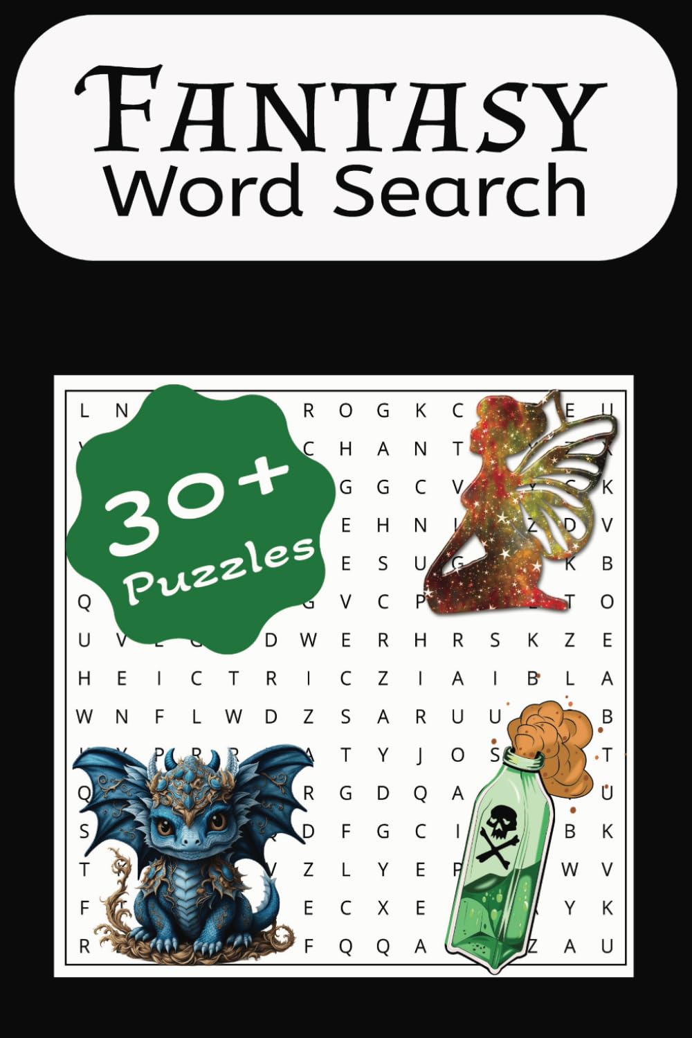 Fantasy Word Search Book: Fantasy Themed Word Find Puzzle for Adults, Seniors, and Teens baixar livro de graça