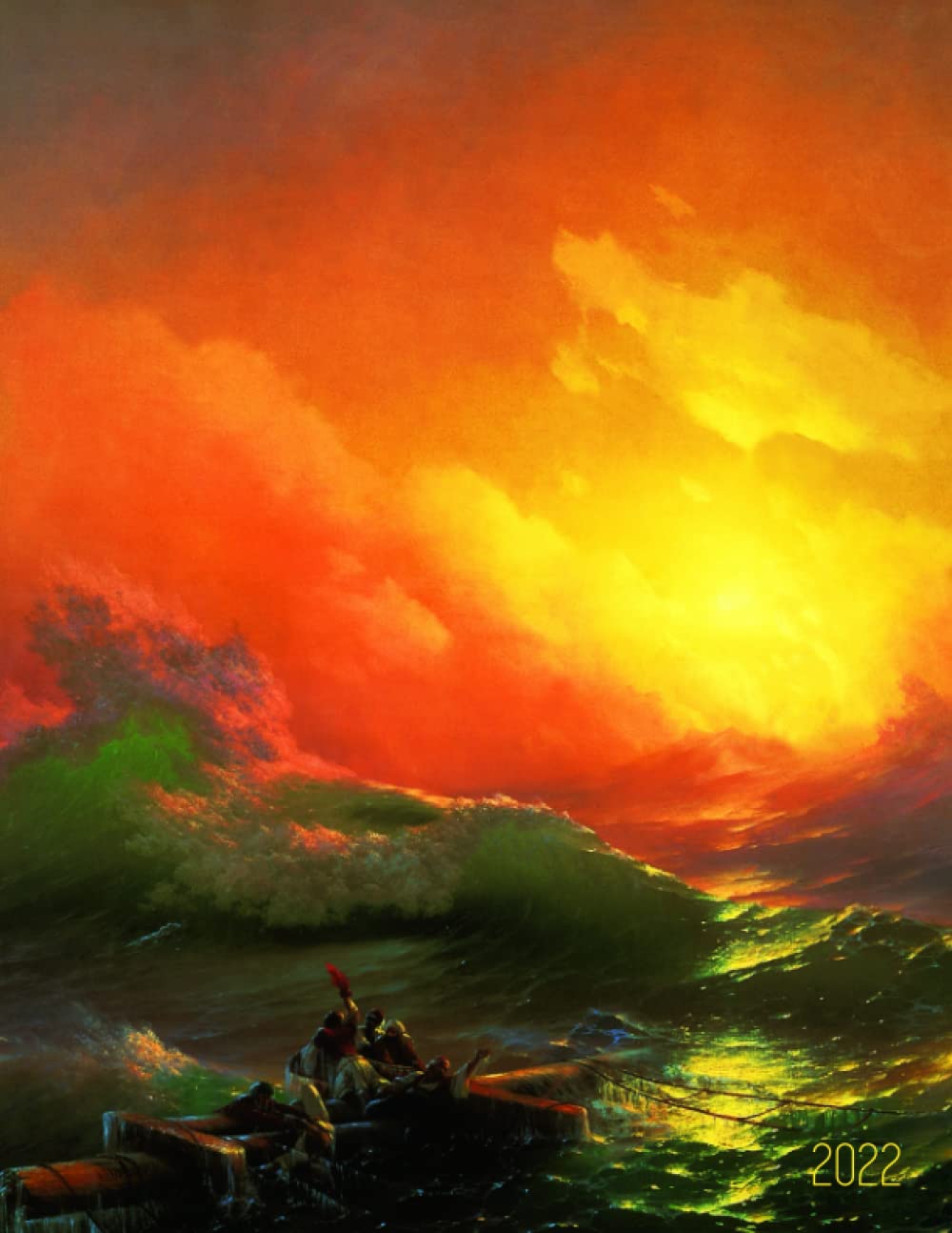 capítulo por capítulo baixar Ivan Aivazovsky Planner 2022: The Ninth Wave | Romanticism Art Daily Organizer: January–December (12 Months)