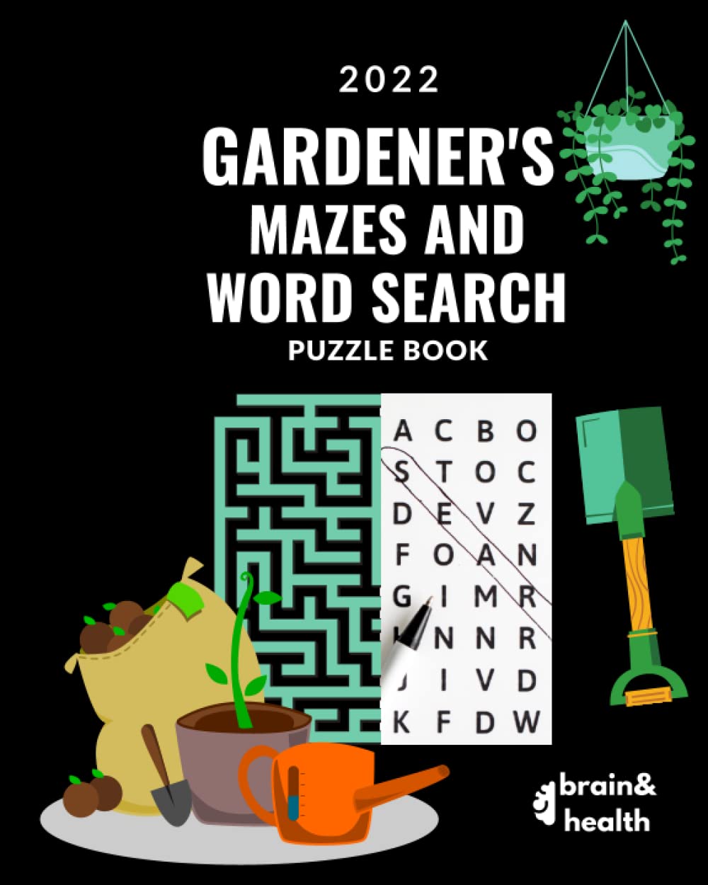 Big Gardening Word Search Puzzle Book for Adults: 101 Large Print fun and challenging mazes and Word Search for Adults, Seniors, and Teens. Words to gardeners and backyard garden enthusiasts baixar livro de graça