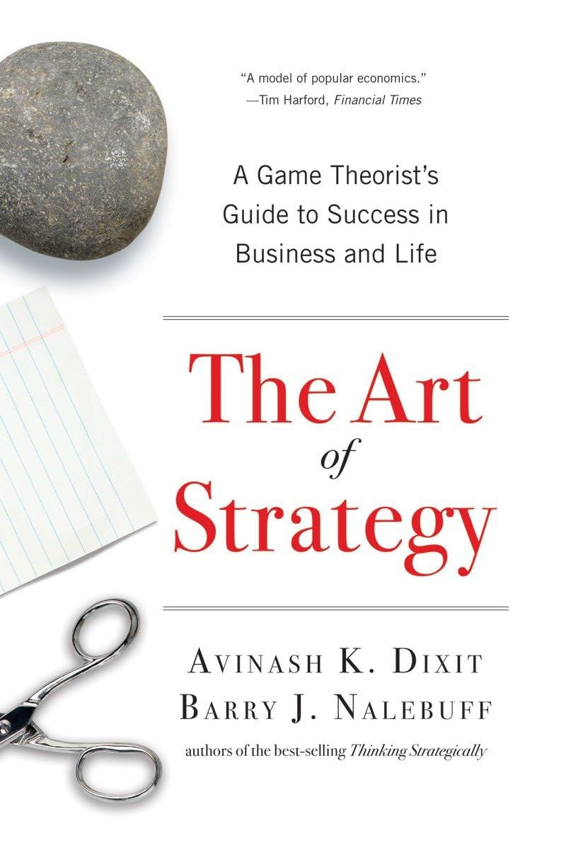 capítulo por capítulo baixar The Art of Strategy: A Game Theorist's Guide to Success in Business and Life