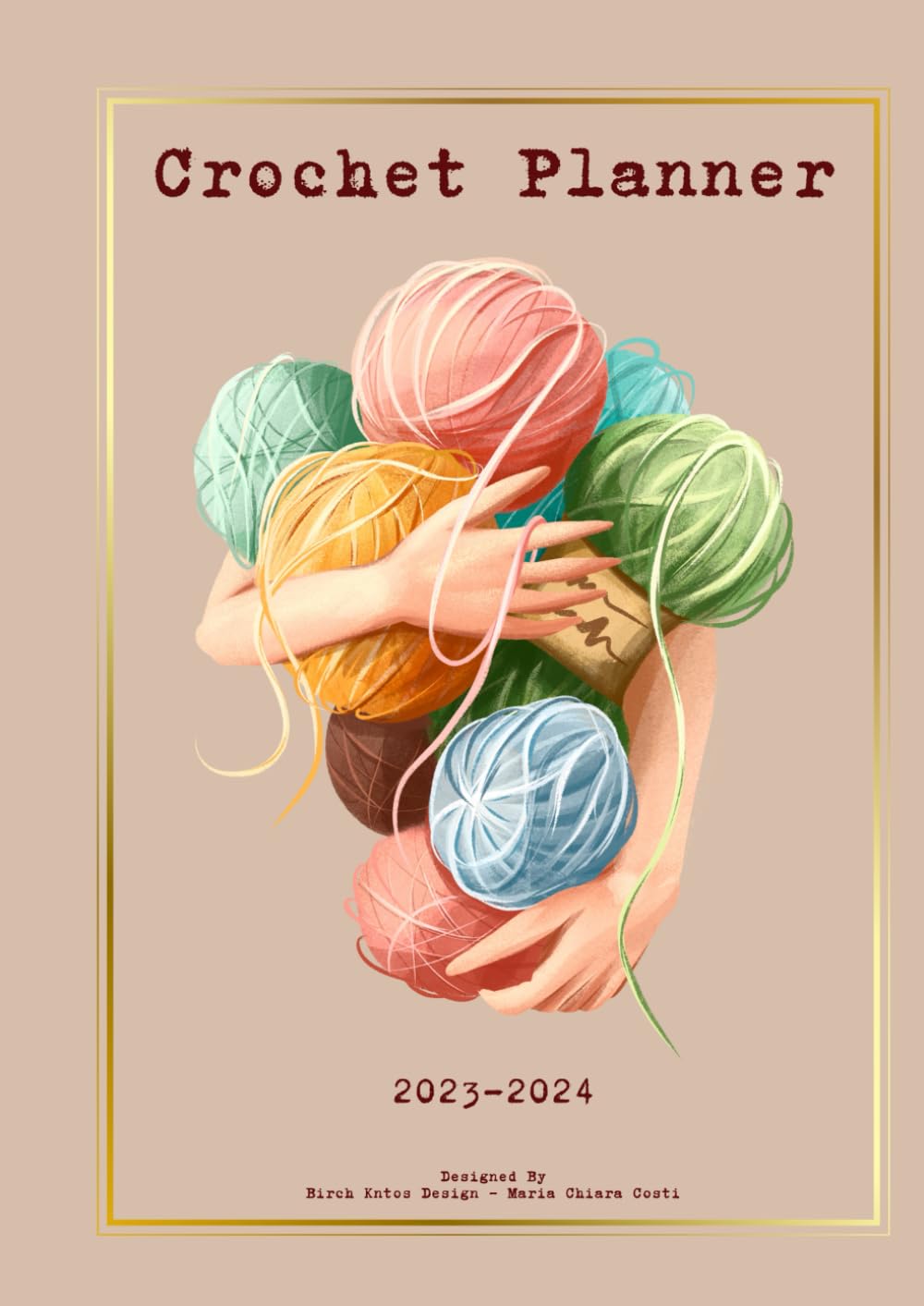 ler totalmente Crochet Planner 2023/2024 Black & White