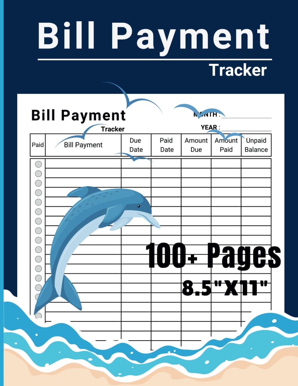 BILL PAYMENT TRACKER: Bill notebook for recording bills pay to remind you of monthly expenses.( Suitable for home or small businesses) baixar livro de graça