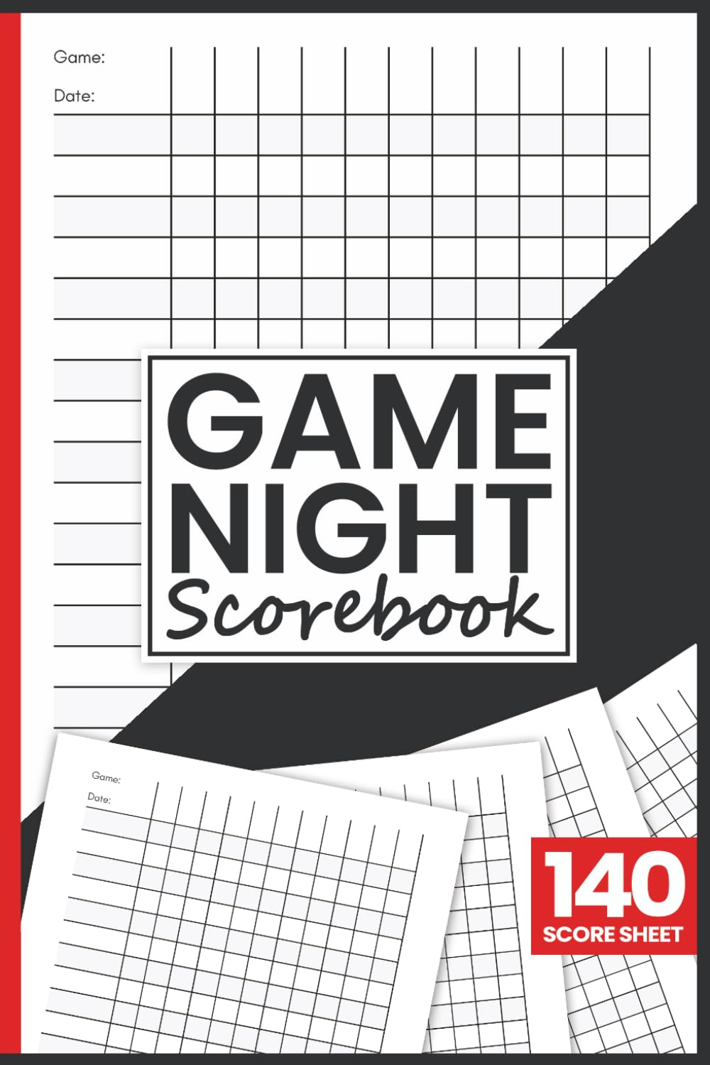 Game Night Scorebook: Double Sided Blank Game Night Scoring Sheets For Kids/ Adults, Scorekeeping Empty Cards For Any Games baixar livro de graça