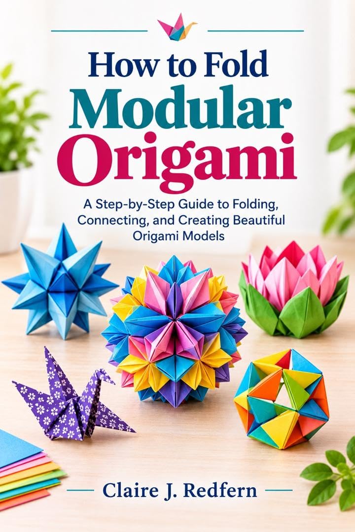 How to Fold Modular Origami: A Step-by-Step Guide to Folding, Connecting, and Creating Beautiful Origami Models (English Edition) baixar livro de graça