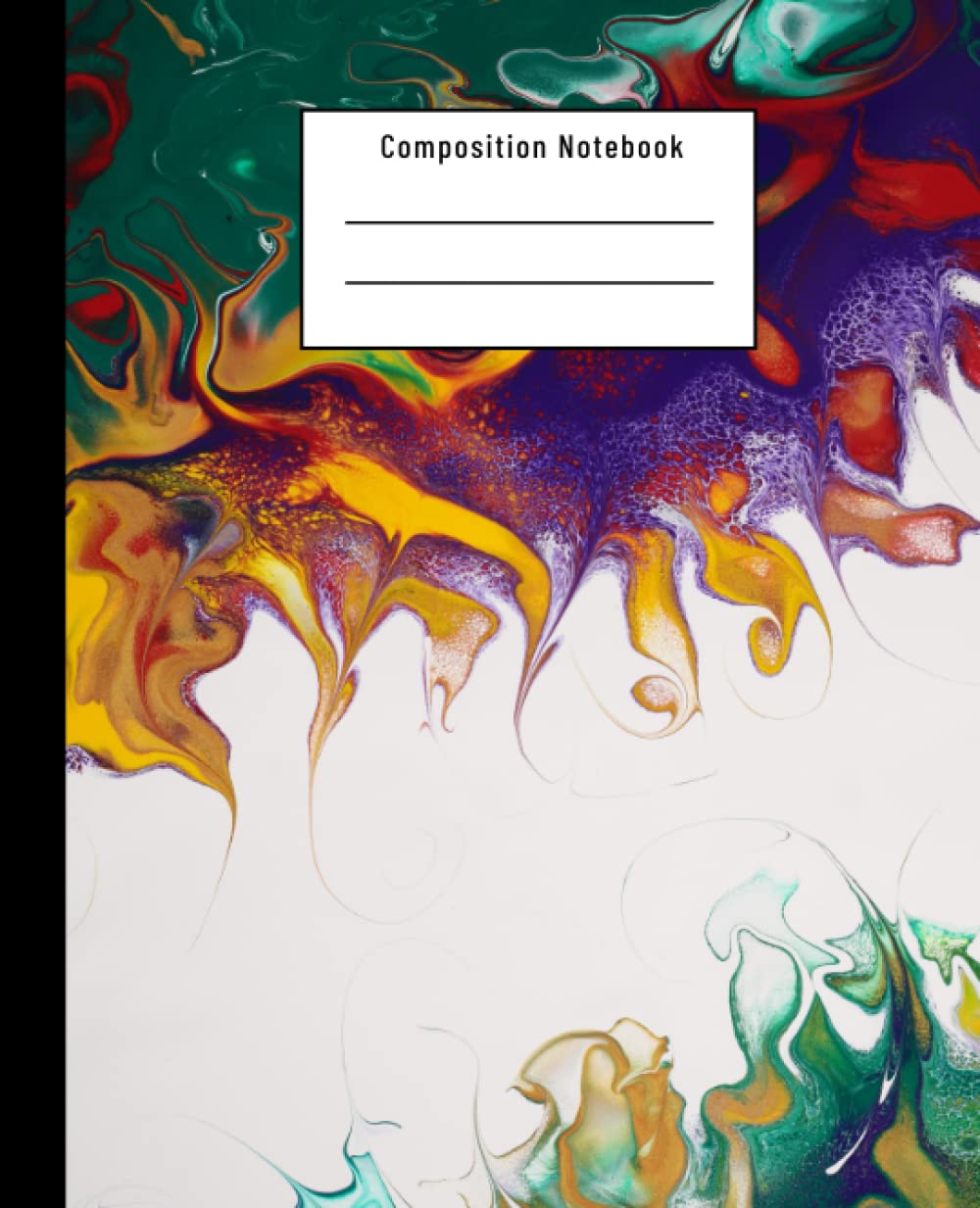 capítulo por capítulo baixar Composition Notebook: Green and Blue Marble | Liquid Abstract Painting Workbook: Wide Ruled Lined Paper, For Kids, Back To School and Adults (7,5 x 9,25 120 Pages)