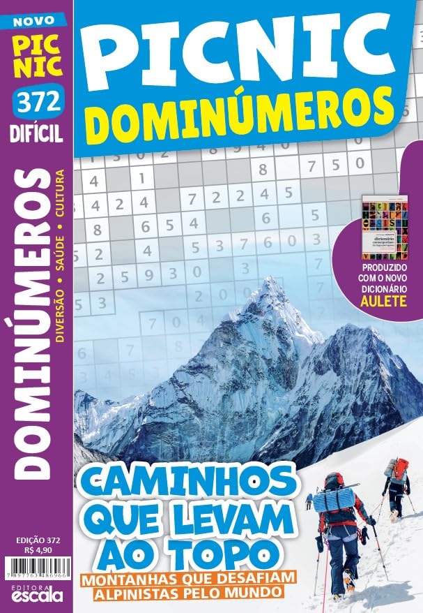 Picnic Dominúmeros - Difícil: 372 - Montanhas que Desafiam Alpinistas Pelo Mundo.
