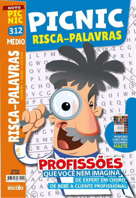 Picnic Risca-palavras - Médio: 312 - Profissões