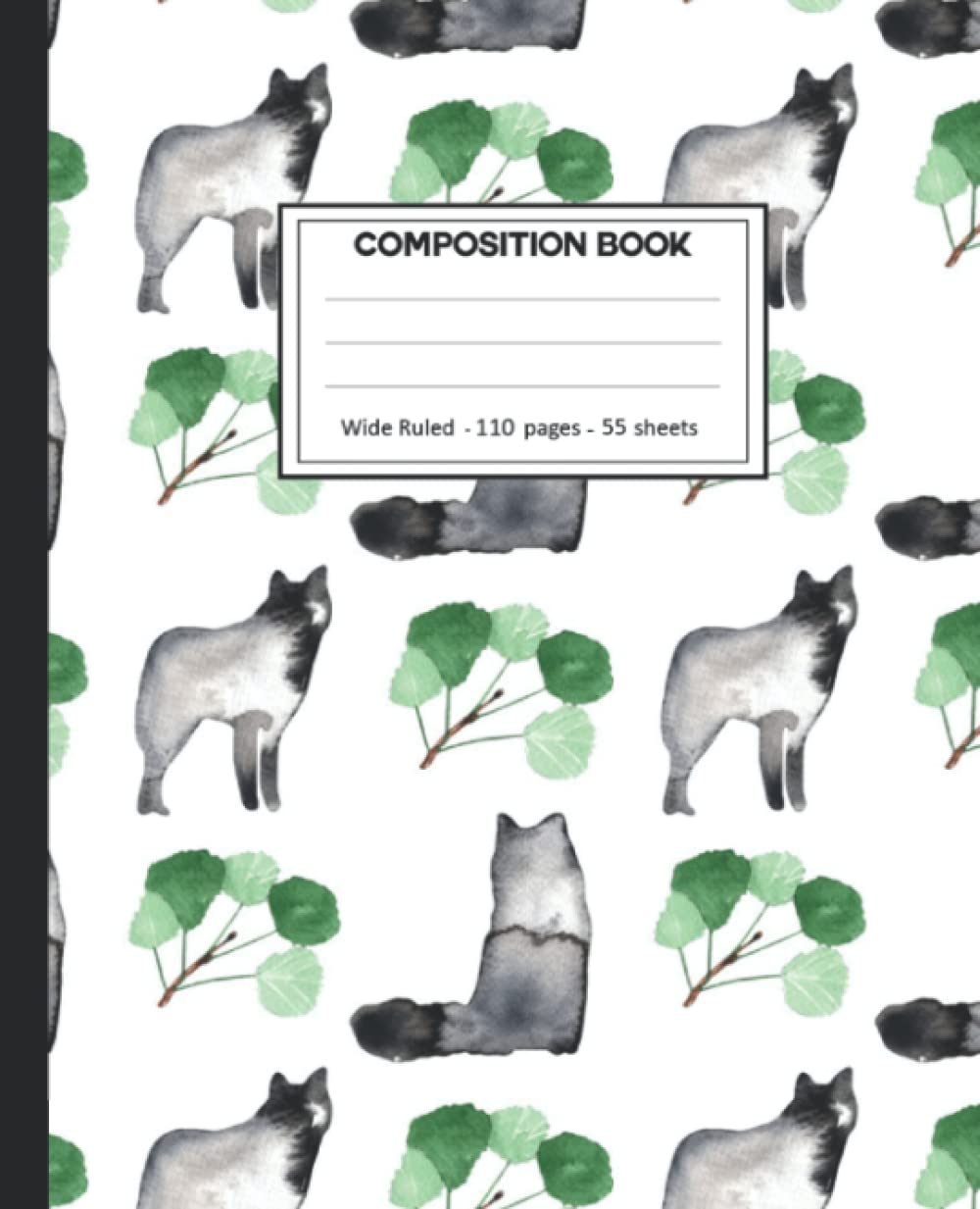 Composition Notebook: Composition Notebook with wolves for School. baixar livro de graça