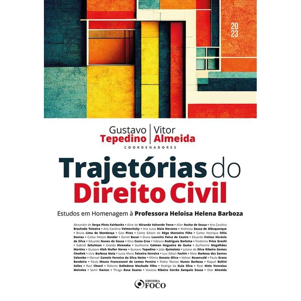 capítulo por capítulo baixar Trajetórias do Direito Civil - 1ª ED - 2023: Estudos em Homenagem à Professora Heloisa Helena Barboza