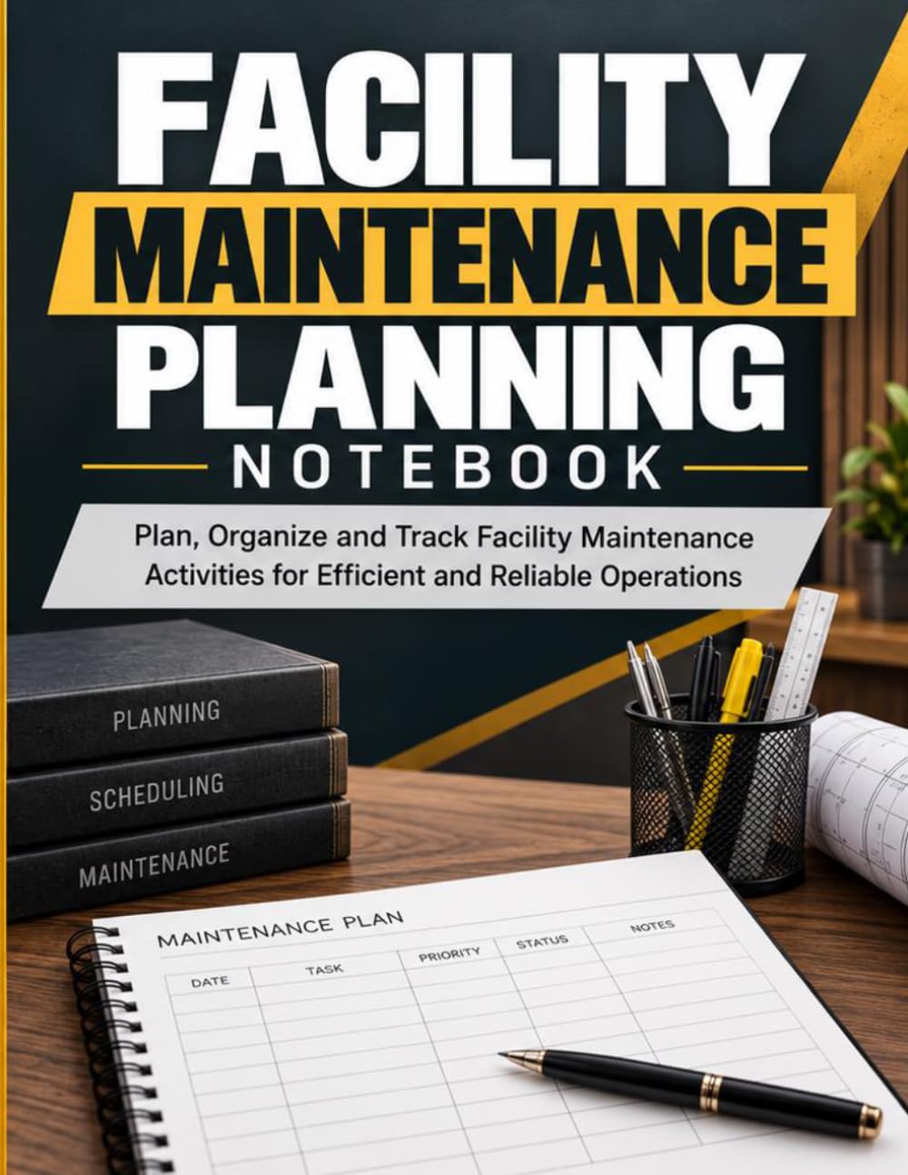ler totalmente FACILITY MAINTENANCE PLANNING NOTEBOOK: Plan, Organize and Track Facility Maintenance Activities for Efficient and Reliable Operations