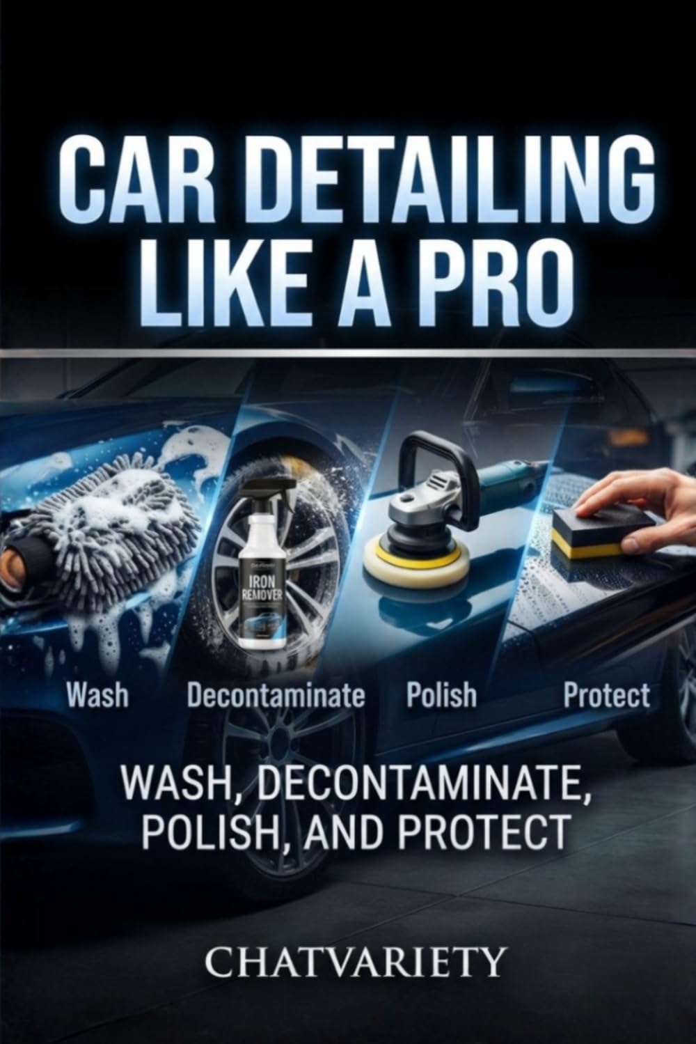 Car Detailing Like a Pro: Wash, Decontaminate, Polish, and Protect