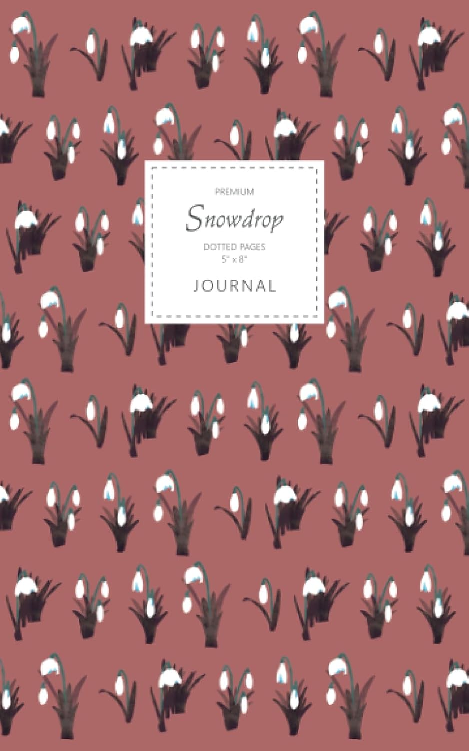 capítulo por capítulo baixar Snowdrop Journal - Dotted Pages - 5x8 - Premium: (Terracotta Edition) Flower Journal 96 dot grid pages (5x8 inches / 12.7x20.3cm / Junior Legal Pad / Nearly A5)