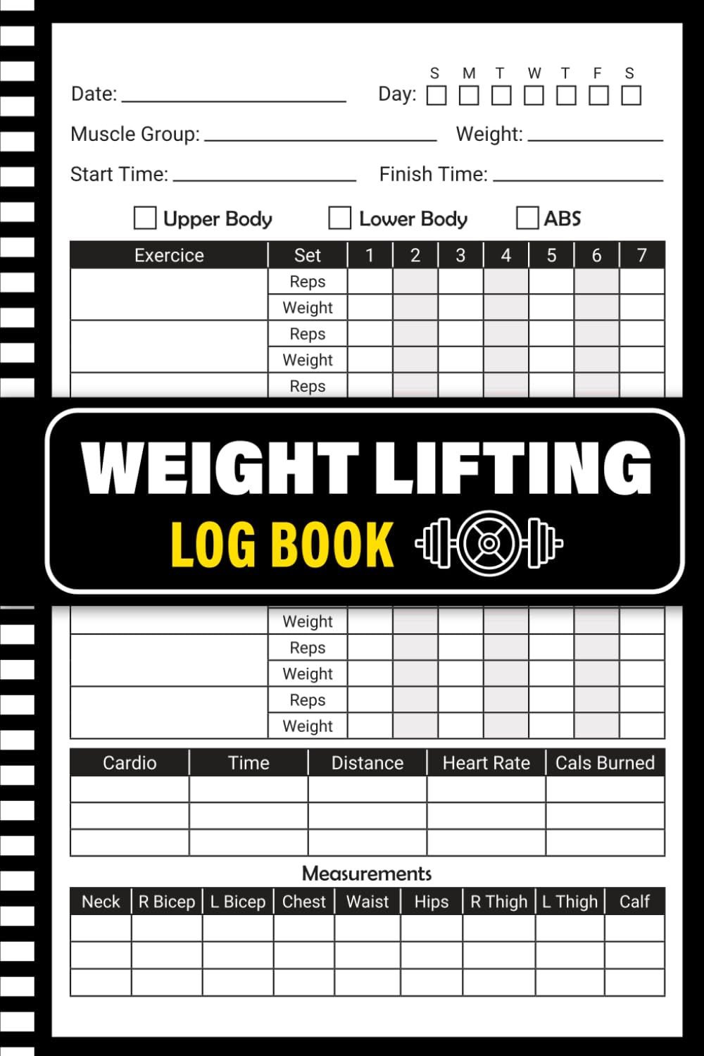 Weight Lifting Log Book: Bodybuilding Journal and Personal Training Record: Track Cardio, Strength Routines, and Goals. baixar o livro de graça