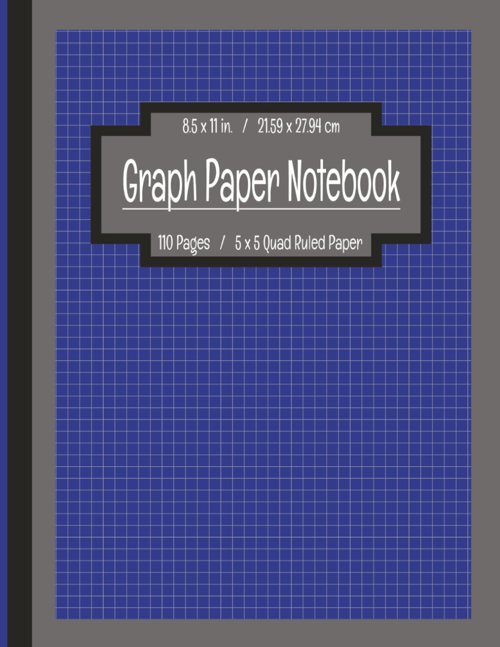 capítulo por capítulo baixar Graph Geek Minimalist Graph Paper Notebook for Engineering, Landscaping, Math, Science, & Art | 5x5 (5 squares per inch) | Royal Blue Edition: Perfect... & Bullet Journalists (Large 8.5x11 Inch)