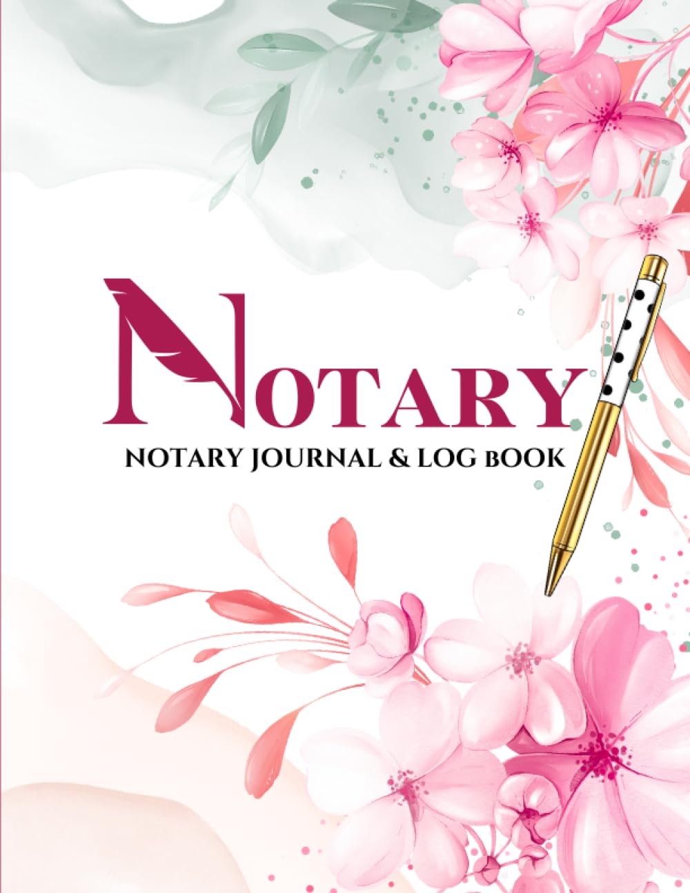 Pink Notary Public Record Book for Women: Pink Notary Journal Log Book For Women, 8.5 X 11 Notebook Size, Notary Records Log Book, Notary Public Record Book with 2 entries per pg baixar livro de graça