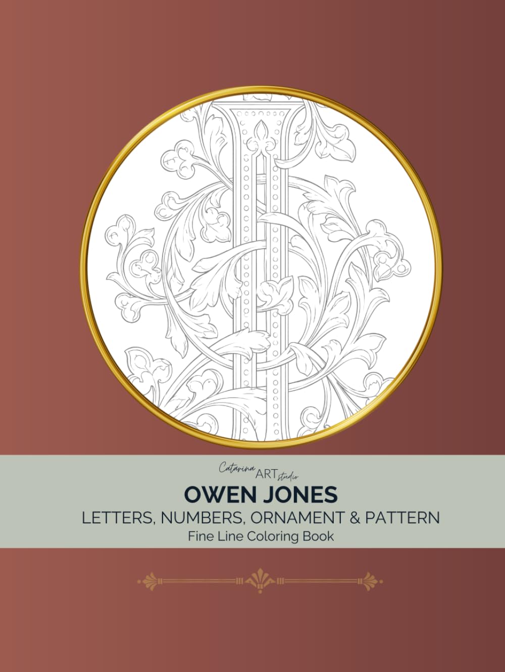 ler totalmente Owen Jones: Letters, Numbers, Ornament & Pattern Fine Line Coloring Book (Timeless Art to Color)