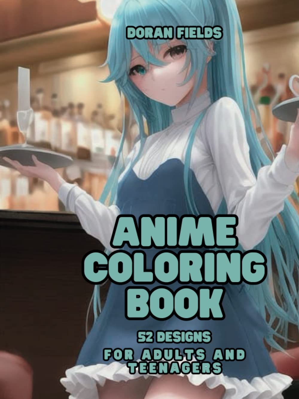 ler totalmente Anime Coloring Book for Adults and Teenagers: 52 Designs of Kawaii Girls and Awesome Boys, Cute Manga Characters to Color and Help Your Mind to Relax (Coloring Books)