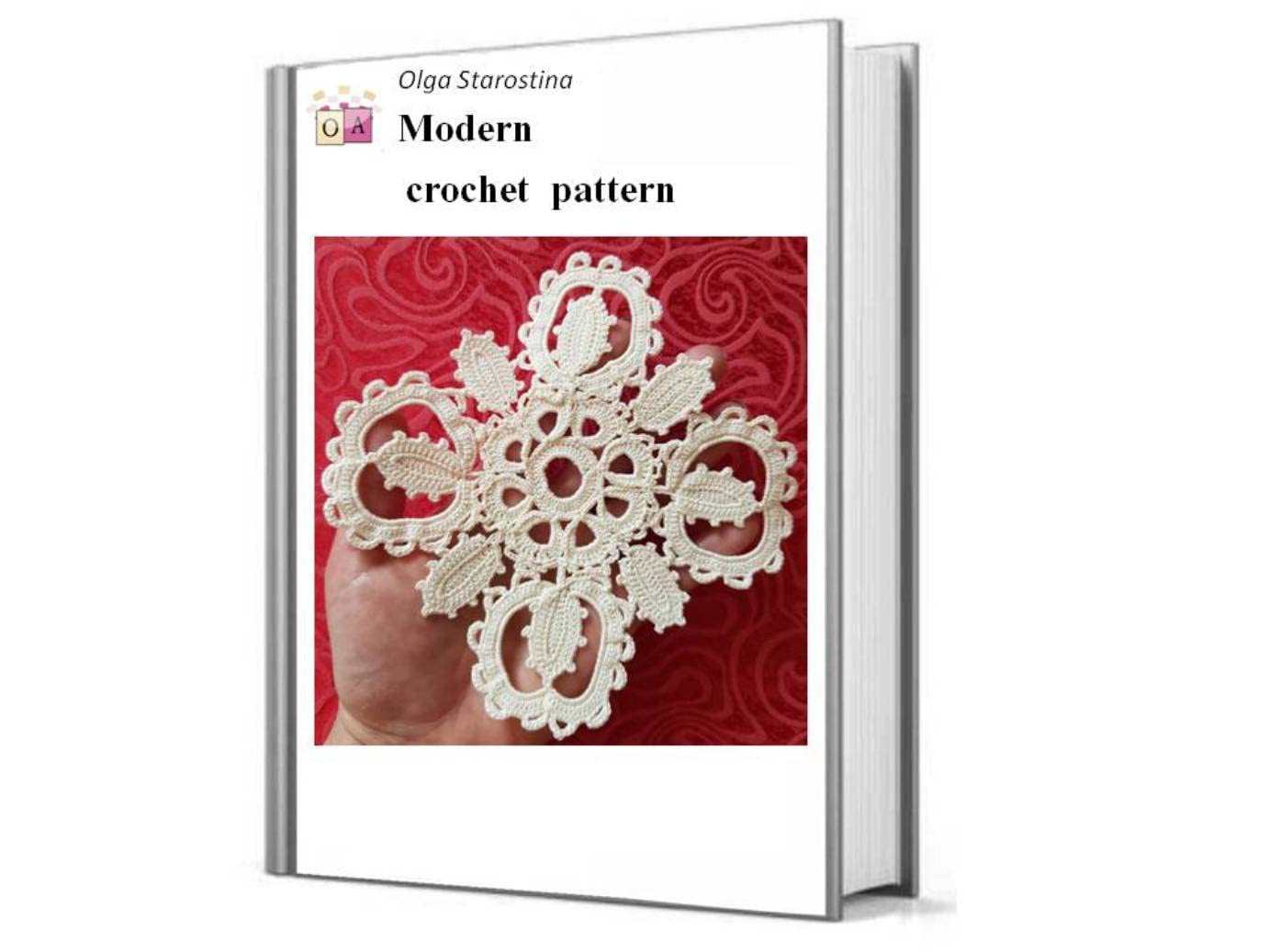 Modern crochet lace pattern - openwork square. (Modern Irish Crochet Lace Pattern) (English Edition) baixar livro de graça