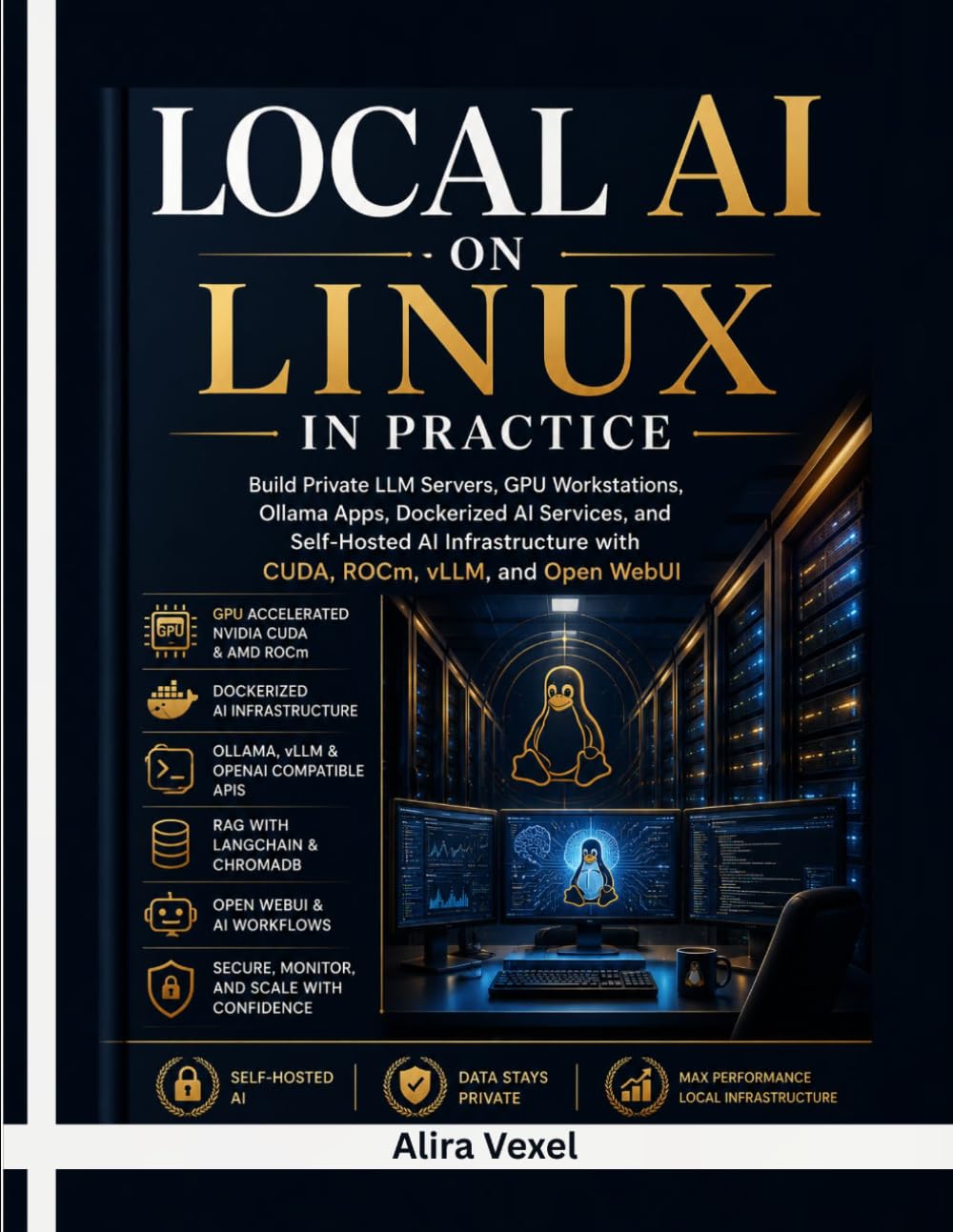 ler totalmente Local AI on Linux in Practice: Build Private LLM Servers, GPU Workstations, Ollama Apps, Dockerized AI Services, and Self-Hosted AI Infrastructure with CUDA, ROCm, vLLM, and Open WebUI