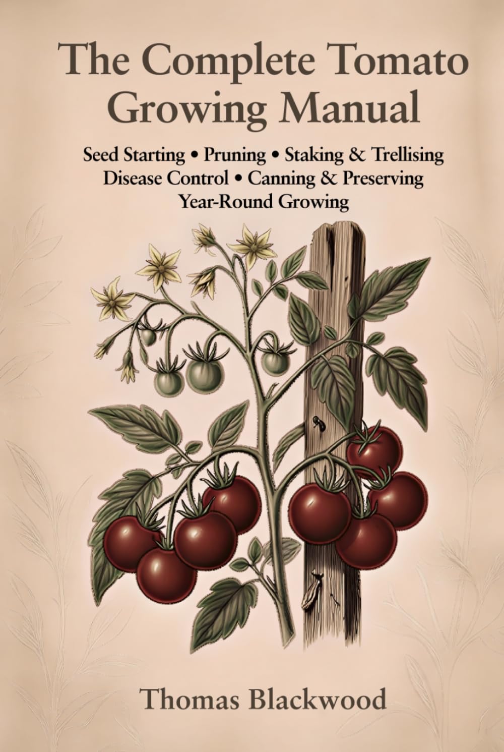 ler totalmente The Complete Tomato Growing Manual: Seed Starting, Pruning & Suckering, Staking & Caging Systems, Blight Prevention, Disease Management, Canning &... Production (Complete Grower's Manuals)