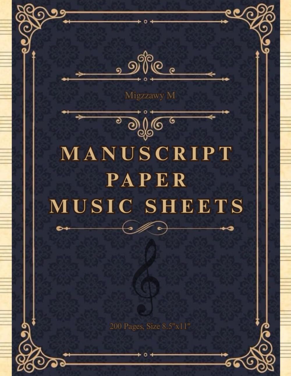 ler totalmente Music Manuscript Paper Sheets Notebook: Music composition for Musician and Students, 100 White Blank Music Sheets, Size 8.5” x 11”, 10 Staves per Page